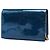 Portafoglio con catena e nappa Kate Monogram Blue Glitter Patent Saint Laurent - vista 2