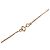 Collana con pendente Chanel Gold CC placcato oro strass e resina D'oro - vista 4