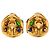 Orecchini a clip Chanel Gold Gold Plated Gripoix Cabochon D'oro - vista 2