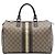Borsa Boston Gucci Beige Medium GG Supreme Joy Web