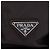 Tote Prada Tasche Brown Tessuto mit Metallgriff Braun Dunkelbraun - Ansicht 5