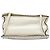 Pochette con patta Etiquette in pelle di vitello glacé bianco Prada Crudo - vista 3