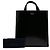 Tote in pelle Spazzolato nera Prada Nero - vista 7