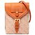 LOEWE Borsa a tracolla in tela Anagram Mini Arancione