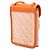 LOEWE Borsa a tracolla in tela Anagram Mini Arancione - vista 2