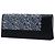 Clutch Dior in raso nero con paillettes e catena - vista 2
