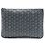 Goyard Gray Goyardine Senat MM Marrone