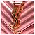 Saint Laurent Pink Small Chevron Metallic Calfskin Monogram Envelope Bag - Ansicht 5