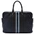 Louis Vuitton Porte Documents Voyage PM in Taiga nero a righe