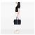 Louis Vuitton Porte Documents Voyage PM in Taiga nero a righe - vista 6