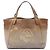 Tote Soho Cellarius in pelle granulata Ombre oro Medium di Gucci D'oro