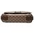 Louis Vuitton Marrone Damier Ebene Brooklyn MM - vista 3