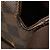 Louis Vuitton Marrone Damier Ebene Brooklyn MM - vista 7