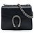 Gucci Dionysus tracolla piccola in vitello nero