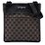 Borsa a tracolla Gucci in tela GG marrone