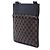 Borsa a tracolla Gucci in tela GG marrone - vista 2