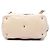 Borsa satchel Burberry Gray Floral Beat Check Nylon e vernice Marrone Grigio antracite - vista 3