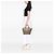 Céline Borsa Tote Mini Luggage in pelle di vitello marrone Celine Taupe - vista 6