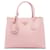 Prada Borsa Double Saffiano Cuir Rosa Medium