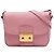 Miu Miu Borsa a tracolla in pelle di capra rosa Madras