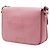 Miu Miu Borsa a tracolla in pelle di capra rosa Madras - vista 2