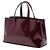 Louis Vuitton Red Monogram Vernis Wilshire PM Rosso Bordò - vista 2