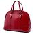 Borsa Gucci Red Small Microguccissima in vernice Nice Dome Rosso - vista 2