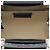 Borsa shopper Fendi Sunshine Mini in tela e vernice nera - vista 4
