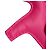 Charm per borsa Hermès Pink Milo agnello GriGri Rodeo PM Rosa - vista 5