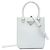 Borsa Prada in pelle Spazzolato bianca piccola Bianco