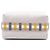 Hermès Beige Small Wool Bride A Brac Au Carre Case - vista 3
