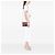Dior Saddle Wallet On Chain aus rotem Oblique Canvas Bordeaux - Ansicht 7