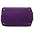 Tote en toile Canapa violette avec logo Prada Violet foncé - vue 3