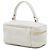 Borsa vanity Gaby in agnello trapuntato bianco mini Saint Laurent Bianco sporco - vista 2
