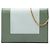 16 Céline Celine Green Bicolor Leather Frame Wallet on Chain Olive green