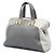Borsa Fendi Gray Large Leather Colorblock Chameleon Marrone Grigio antracite - vista 2