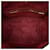 Céline Borsa a secchiello Celine Red Small Leather Seau Sangle Rosso Bordò - vista 4