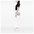 Borsa Louis Vuitton Silver Metallic Cuir Plume Ecume Very Chain Argento - vista 6