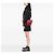 Borsa Valentino Red Small Leather Rockstud Trapeze Rosso - vista 6