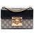 Gucci Beige Small GG Supreme Padlock Crossbody