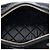 Pochette cosmetici Chanel Black CC trapuntata in vernice Nero - vista 4
