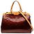 Louis Vuitton Red Monogram Vernis Brea MM Rosso Bordò