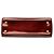 Louis Vuitton Red Monogram Vernis Brea MM Rosso Bordò - vista 3