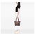 Fendi Beige Zucchino Canvas Superstar Shopping Tote - Ansicht 5