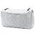 Chanel Silver Medium Calfskin Ice Cube On the Rocks Flap Argento - vista 2