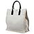 Saint Laurent Rive Gauche North South Tote aus braunem Canvas - Ansicht 2