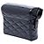 Borsa a tracolla June Box in vernice trapuntata nera Saint Laurent Nero - vista 2