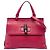 Borsa Gucci Pink Small Calfskin Bamboo Daily Satchel