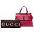 Borsa Gucci Pink Small Calfskin Bamboo Daily Satchel - vista 7