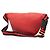 Borsa a tracolla Gucci in pelle di vitello martellata rossa con logo Rosso - vista 2